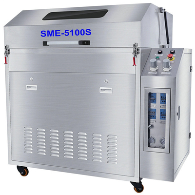 Konforme Beschichtung DER SME-5100S SPANNVORRICHTUNGS-Reinigermaschine automatische und pneumatische entfernende Spray SMT-Paletten-Reinigungs-Maschine