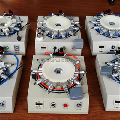 Tischplattenart Kräuselungsmaschine der Lampenbasis-Presse, automatisches Lampenbasishandwerkzeug E27 E22