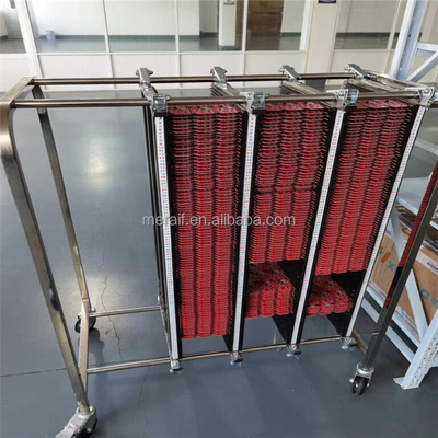 Meraif Großhandels-ESD Spulen-Speicher-Wagen SMT-PWB-Aktenwagen WAGEN PWB-Reinraum Eletronic antistatischer