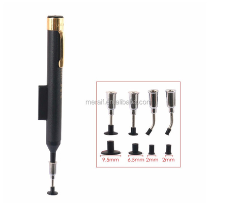 Stift des Vakuum LP200 anti--satic IC-Aufnahmen-Vakuumsauger-Stift + 2 Saugtitel für Reballings-Aids Arbeit BGA SMD