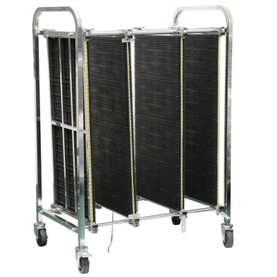 SMT Antistatisches ESD-Magazin-Rack Anti-statisches PCB-Magazin-Rack für PCB-Bauanlage-Pick-and-Place-Maschine