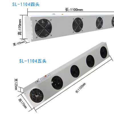 SL-010 Ionisierende Luftbläser Bank Top Ionisierende Luftbläser für SMT-Maschine Industrielle Elimination Ausrüstung Horizontal