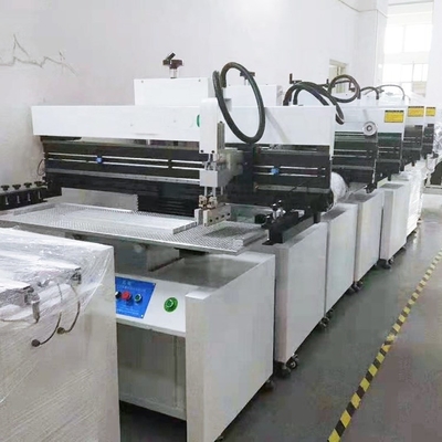 Halbautomatische Smt-Siebdrucker-PWB-Schablonendruck-Maschine 1.5m