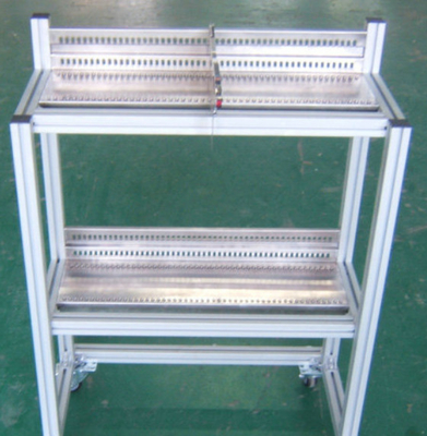 2 Schichten Plattform SMT-Zufuhr-Laufkatzen-Fujis Nxt SMT Zufuhr-Wagen-