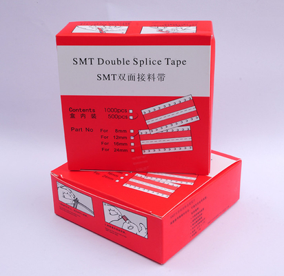Doppeltes versah lange Nutzungsdauer des Smt-Maschinen-Teile Smd-Spleiß-Band-16mm 12mm 8mm mit Seiten