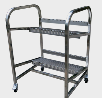 Tragbares Metallflexible Gießmaschinen der Smt-Speicher-Wagen-Panasonic-Schwerpunktshandbuch-Zufuhr-Laufkatzen-vier