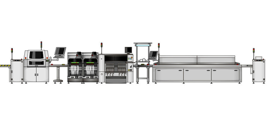 Industrielles Smt-Fließband Schablonen-Drucker-Vakuumlader