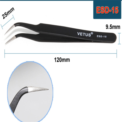 Computer-Reparatur bearbeitet Antistatic Esd-Safe-Pinzette