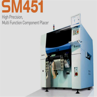 Ursprüngliche benutzte Auswahl Chip mounter Maschine Samsungs SM451 und Platzmaschine für SMT-Fertigungsstraße